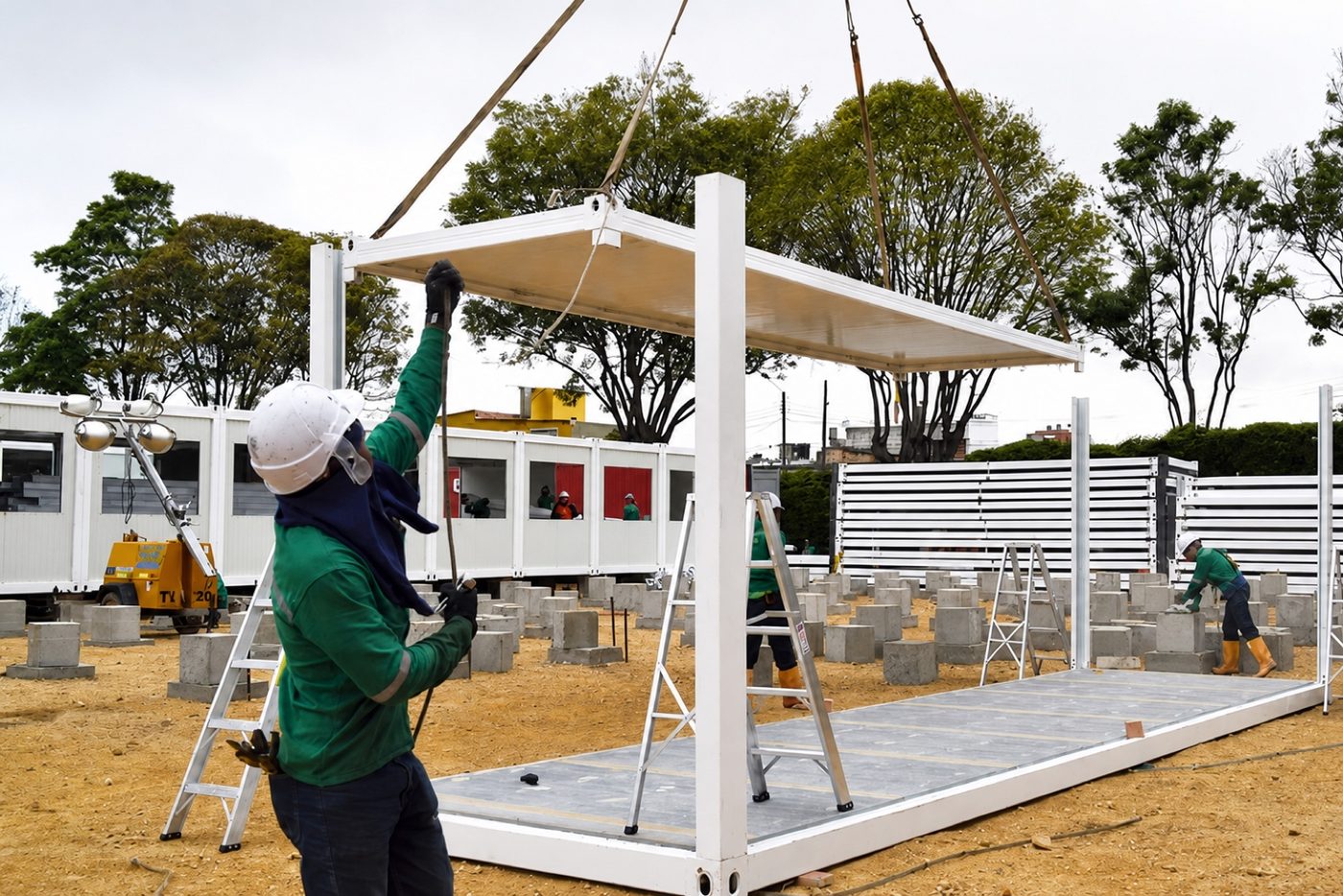 Prefabricated modular classrooms for schools and universities