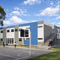 Colegio Santa Luisa en Bogotá, construido en steel framing